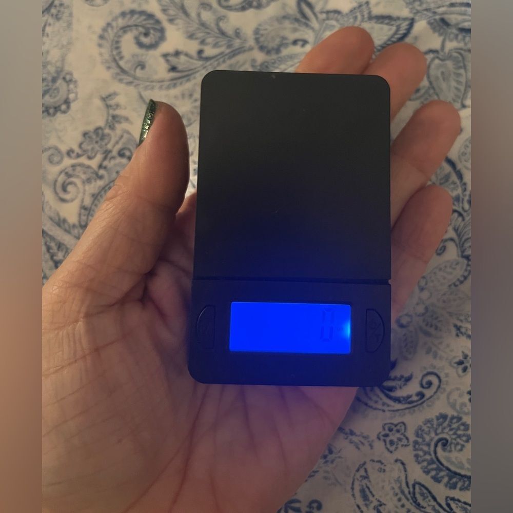 Digital Mini Scale - 600g x 0.01g - Black - Pocket Travel Scale - Mini...